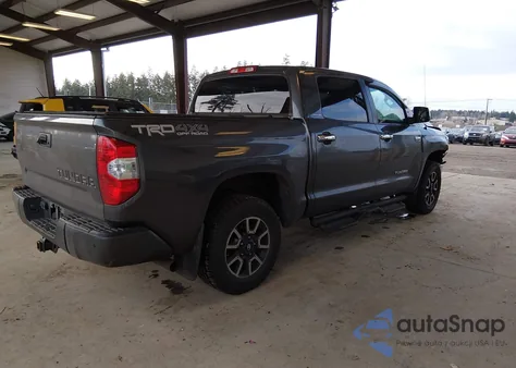 2018 Toyota Tundra Limited 5.7L V8 z USA, uszkodzony, nr VIN 5TFHY5F19JX712718